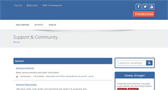 Desktop Screenshot of forum.orkframework.com