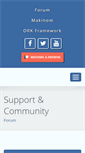 Mobile Screenshot of forum.orkframework.com